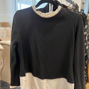 Size M. Elle brand. Lovely tip with fake shirt underneath